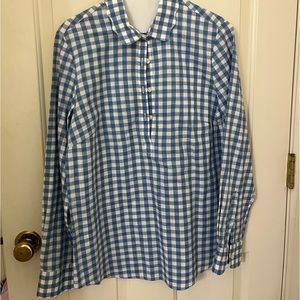 Southern proper plaid shirt